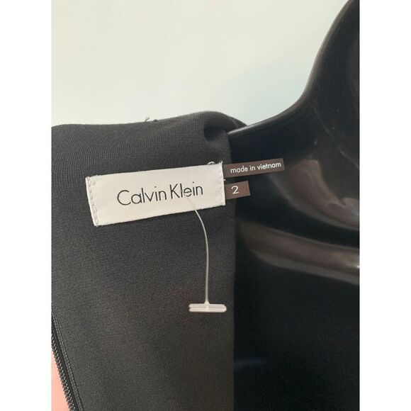 Calvin Klein Modern Sleeveless Midi Dress - Picture 7 of 7